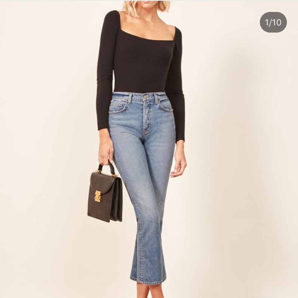 Reformation Jordi Kick Flare Jeans
